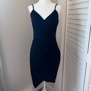 Black cocktail dress